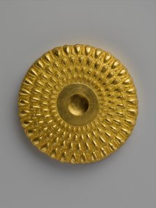Phiale, drikkeskål, 4.-3. århundrede f.Kr. (guld)